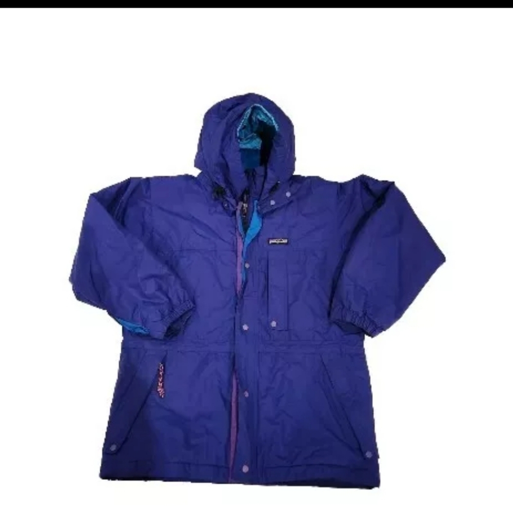 Patagonia Kids Blue Anorak Jacket 12